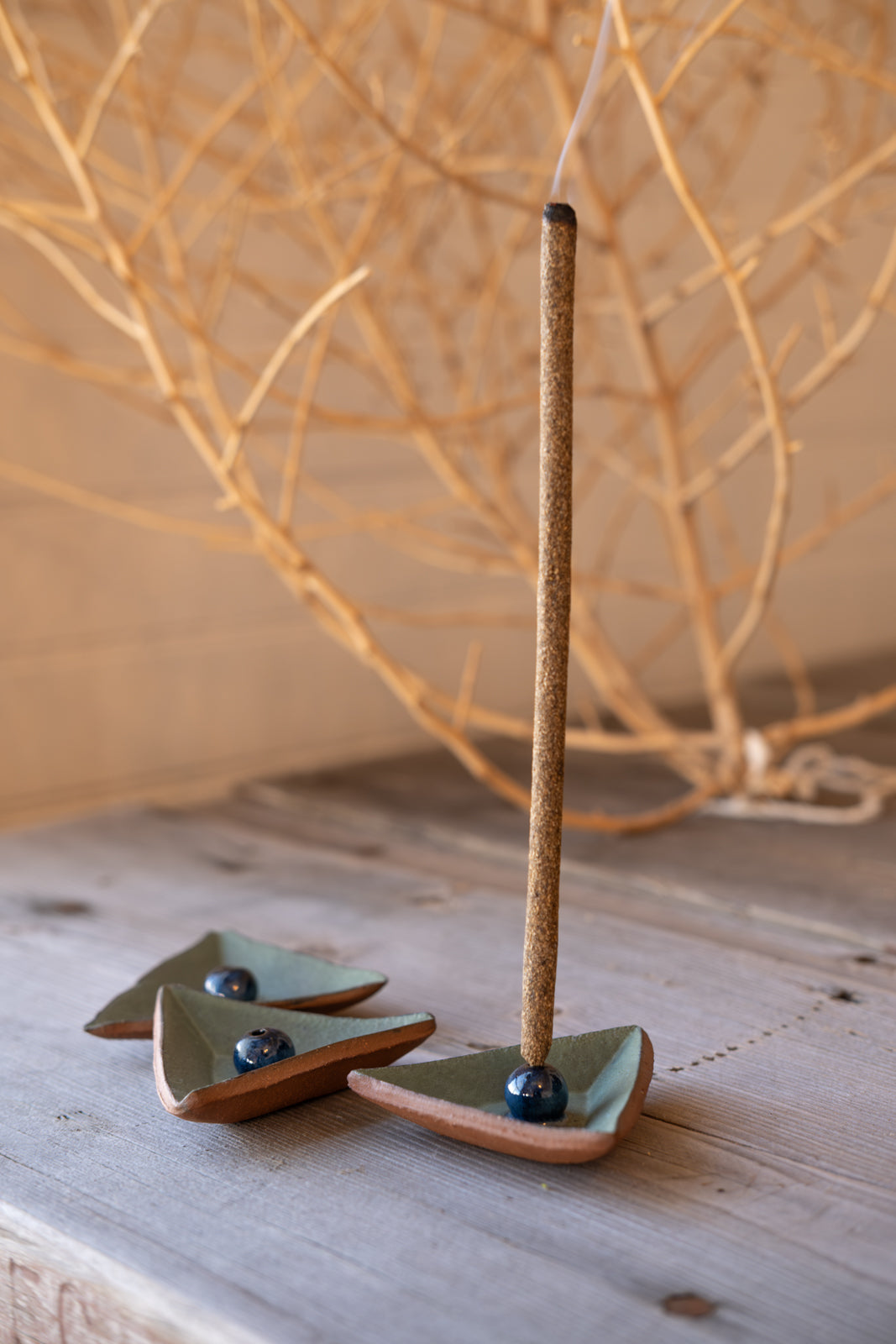 ceramic incense holder | incense stick holder