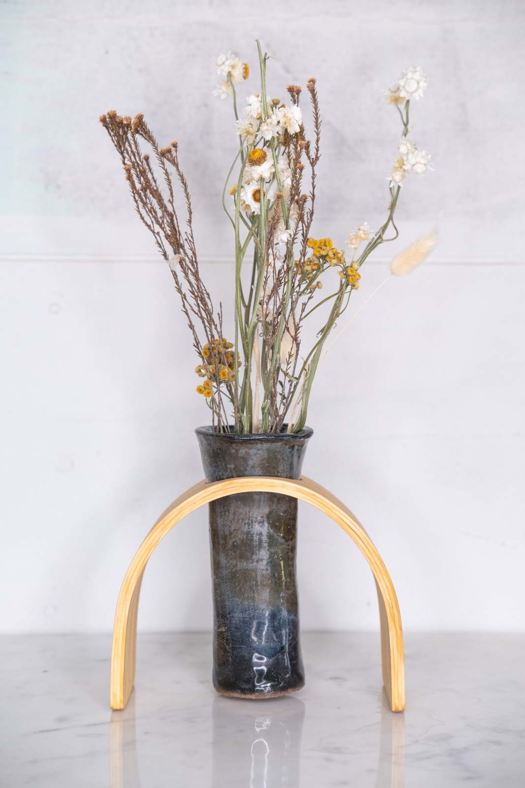 ceramic hanging planter australia Cradle Wave Ceramic Vase Plant Hanger, Hanging Planter, Plant Display,