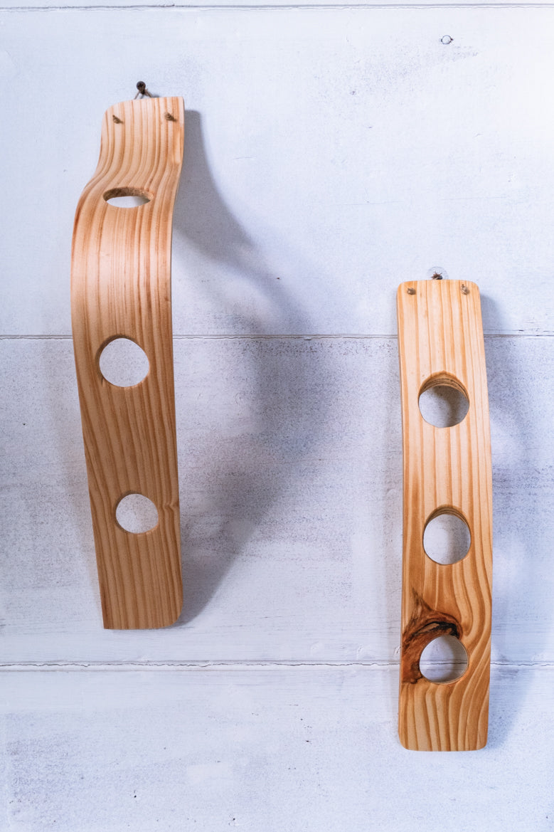 wooden plant hanger bracket Large Vertical Air Plant Hanger Combo, Air Plant Display, Large Wave,