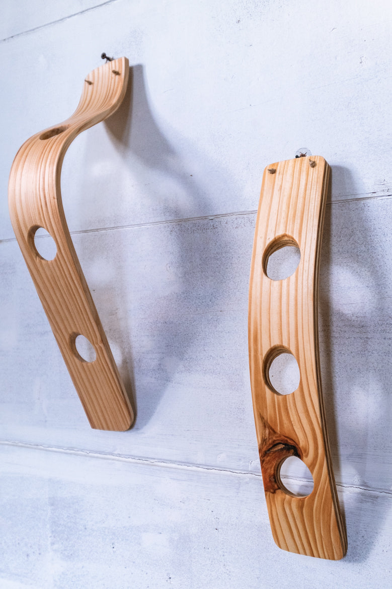 plywood plant hanger Large Vertical Air Plant Hanger Combo, Air Plant Display, Large Wave,