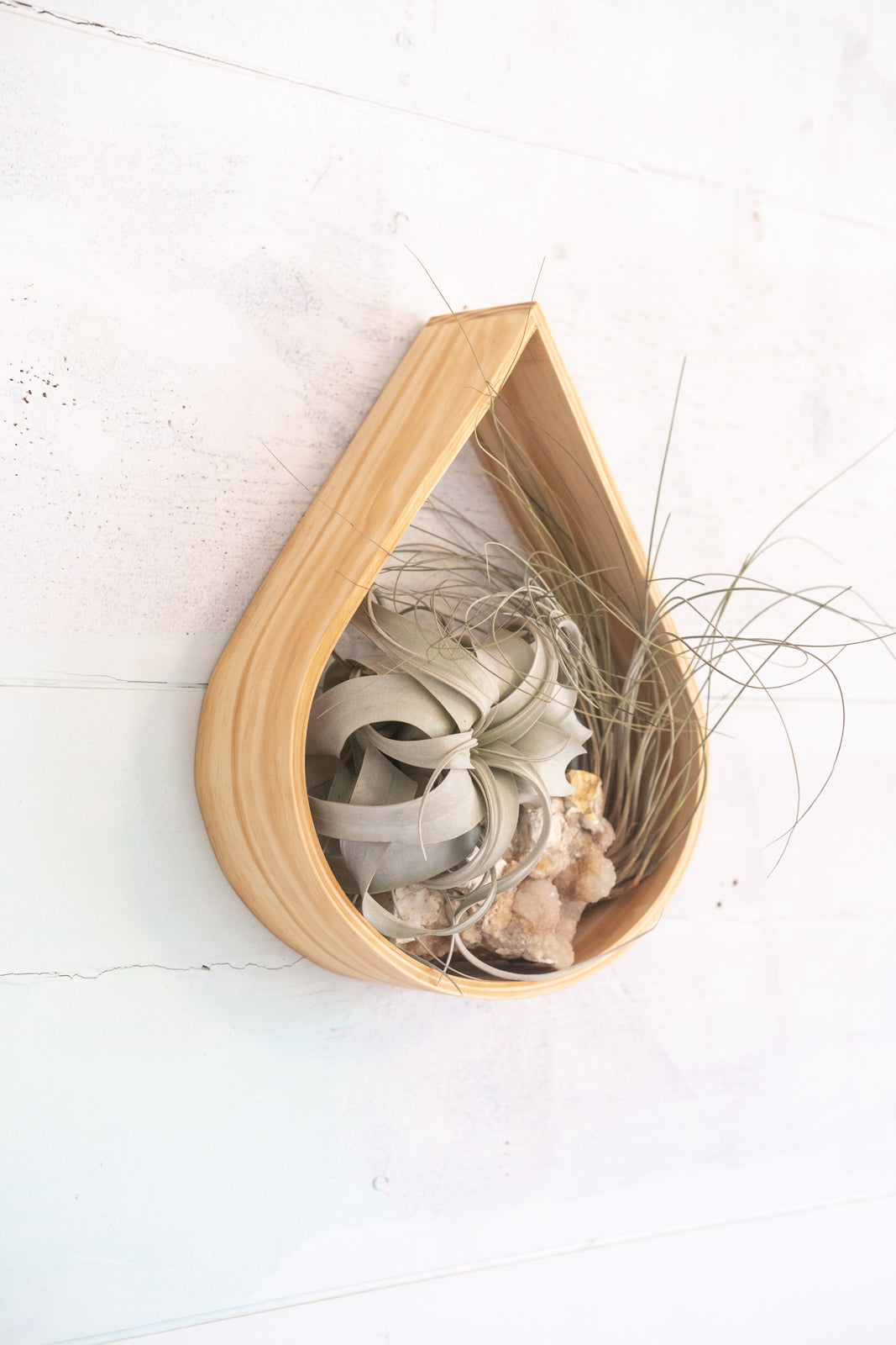 wooden teardrop plant hanger Small Teardrop Plant Shelf Cubby | Wall Shelf | Wall Hanging | Plant Hanger Indoor | Wall Display Shelf | Modern Wall Shelf