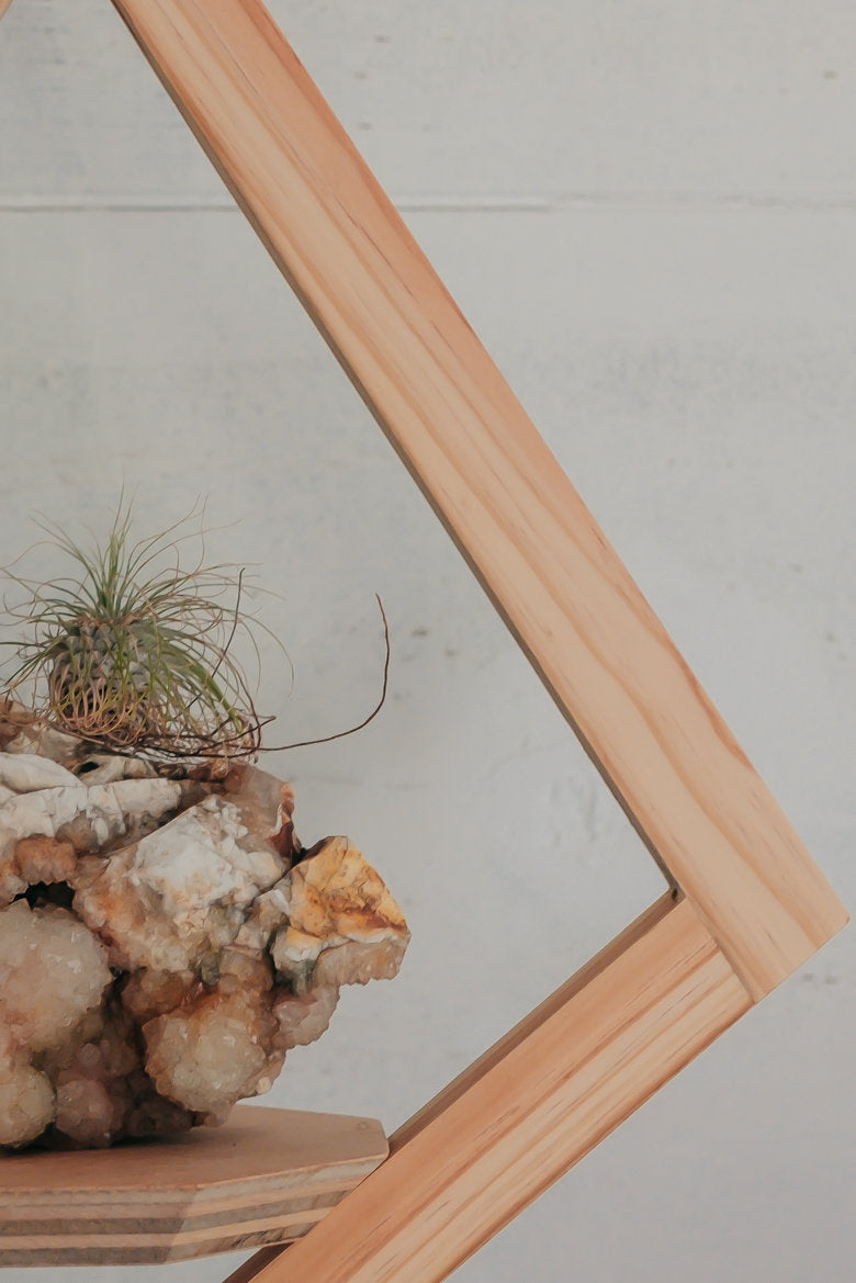 diamond plant hanger Diamond Wooden Plant Hanger